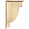 Ekena Millwork Alpine Rough Sawn Corbel w/Backplate, Douglas Fir, 6"W x 14"D x 22"H COR06X14X22ALP01RDF - alternate 3
